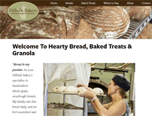 Tablet Screenshot of hillside-bakery.com